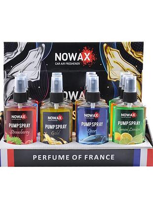 Ароматизатор nowax pump spray mix №1 75 мл 12 шт