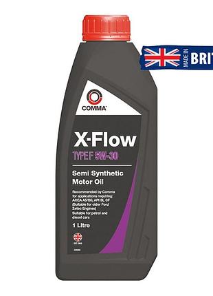 Моторное масло comma x-flow type f 5w-30 1л