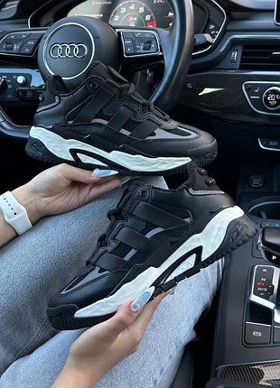 🌺жіночі кросівки adidas niteball hd black