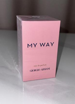 Армані жіночі  парфуми my way armani✨ 90 мл духи розкішний шлейфовий аромат