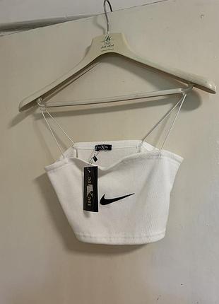 Костюм білий літній топ і шорти