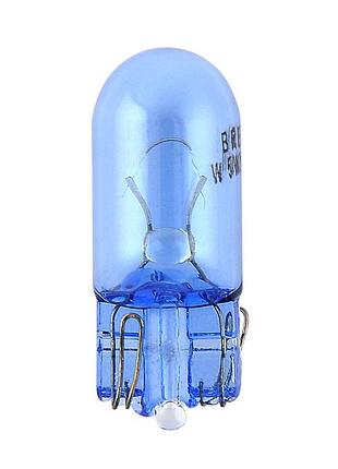 Лампа накаливания brevia w5w 12v 5w w2.1x9.5d power blue 2шт надежная авто лампа с высокой мощностью