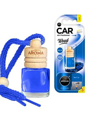 Ароматизатор aroma car wood new car 6 мл