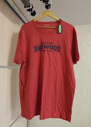 Катоновая футболка фирмы redwood.