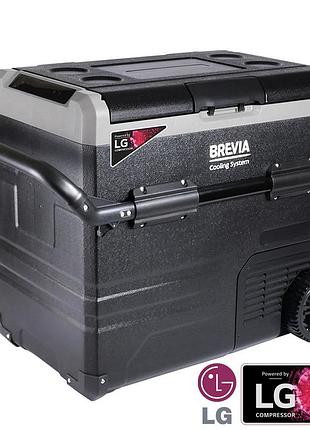 Автохолодильник brevia компрессорный 60l (компрессор lg) портативный автомобильный.