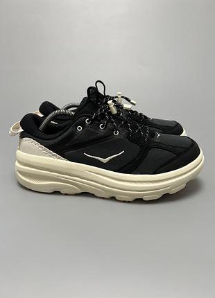 Кросівки для комфортної ходьби та бігу hoka one one bondi b3 ls оригінал 1155351 bklb