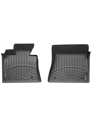Автомобильные коврики в салон weathertech на bmw x5 07-13 передние черные бмв х5