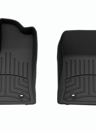 Автомобильные коврики в салон weathertech на toyota tundra hp 22- передние черные тойота тундра