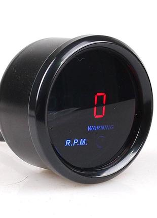 Указатель тахометр цифровой ket gauge 8805 black led d52мм прибор датчик автомобильный
