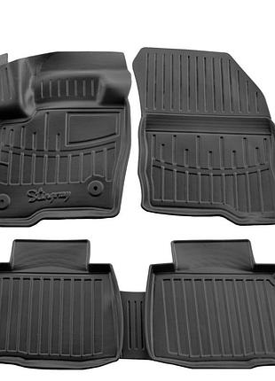 Автомобільні килимки поліки в салон на ford edge cd539 14- 5шт чорні stingray форд едж