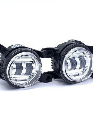 Противотуманные фары птф туманки led leader на toyota corolla 25w 18- тойота королла