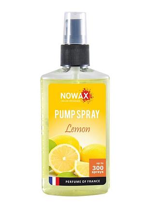 Ароматизатор nowax pump spray lemon 75 мл
