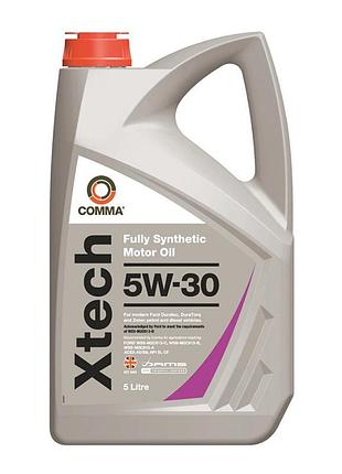 Моторное масло comma xtech 5w-30 5л