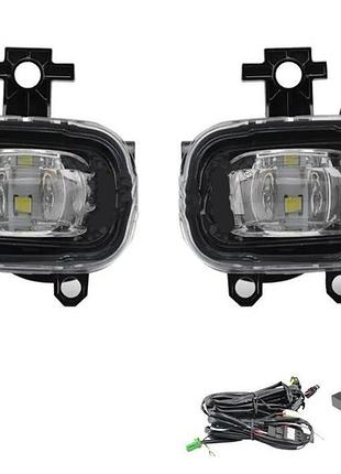 Противотуманные фары птф туманки dlaa на renault zoe 19- fl ns-2891-led рено зое