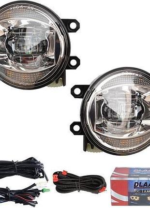 Противотуманные фары птф туманки dlaa на toyota yaris 06-20 ty-8132l led тойота ярис
