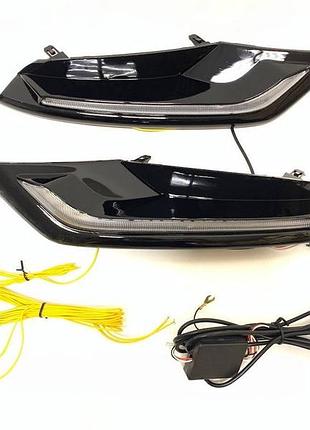 Противотуманные фары птф туманки dlaa на mazda 3 19- mz-2073-led мазда 3