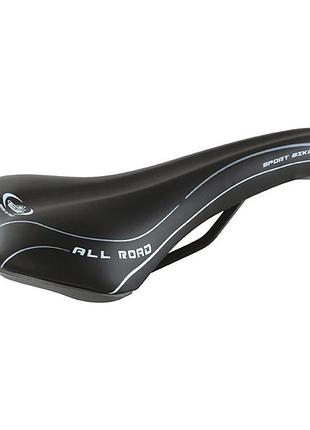 Седло велосипедное selle monte grappa all road smg-13224 черно-серое