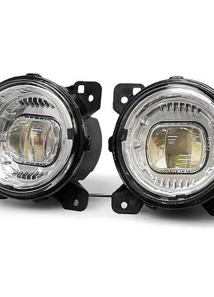 Противотуманные фары птф туманки led leader на scania g 25w fog 05-17 скания г