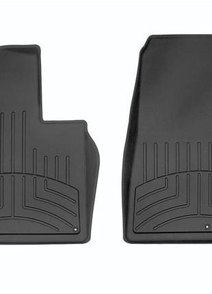 Автомобильные коврики в салон weathertech на kia sorento 16-20 передние черные киа соренто