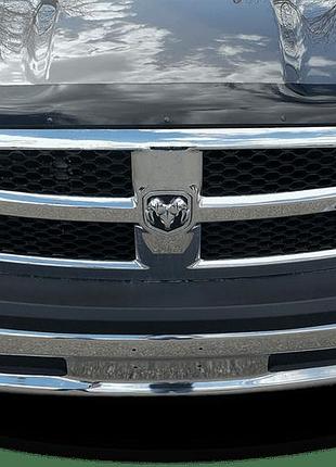 Дефлектор капота мухобійка dodge ram 09-18 чорний formfit додж рам