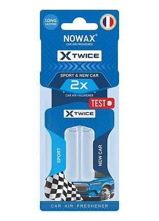 Ароматизатор nowax x twice new car & sport