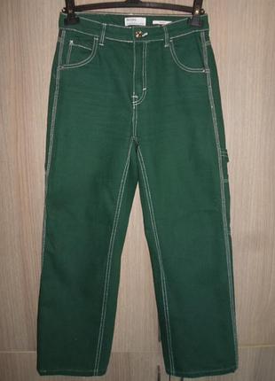 Джинсы подростковые bershka w 26 l 30 пояс 76 см
