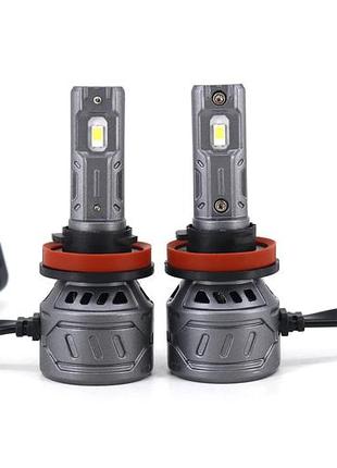 Світлодіодні led автолампи drivex h11 me-04 27w 5000k 9-16v компл