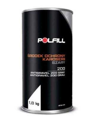 Polfill антигравій під пістолет 200 мл сірий 1.8 kg захист від gravel