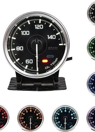 Указатель температуры масла стрелочный defi dfa1-03 rgb led d60мм прибор датчик автомобильный