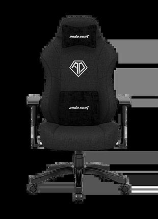Крісло ігрове anda seat phantom 3 black fabric size l