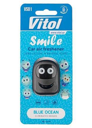 Освіжувач повітря vitol smile blue ocean 4 мл