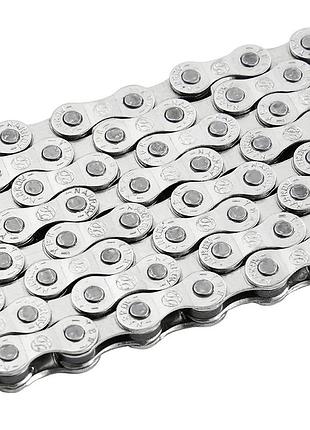 Цепь велосипедная grey's 7-8шв. s52 np silver 116 звеньев