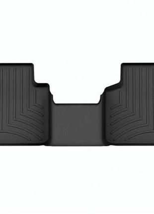 Автомобільні килимки поліки в салон weathertech на porsche cayenne 24- 2-й ряд чорні порше кайен