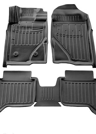 Автомобильные коврики в салон на ford ranger p703 22- 5шт черные stingray форд рейнджер