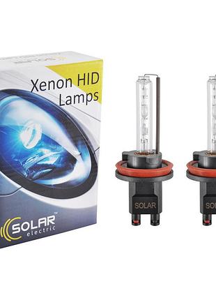 Лампы ксенон solar h11 5000k 35вт 85v pgj19-2 ket пара