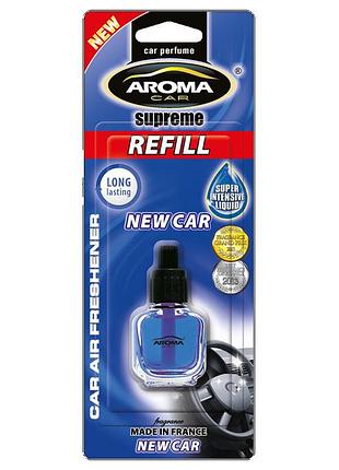 Заменяемый флакон aroma car supreme refill new car