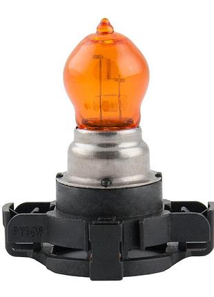 Автолампа py24w 12v 24w pgu20/4 яскрава світлодіодна лампа для авто фар високої якості
