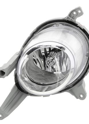 Противотуманная фара птф туманка depo на hyundai veloster без ламп h8 turbo 12-17 левая хендай велостер