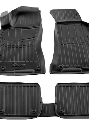Автомобильные коврики в салон на skoda superb 1 3u 01-08 5шт черные stingray шкода суперб