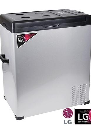 Автохолодильник brevia 75l компресорний (компресор lg) портативний автомобільний
