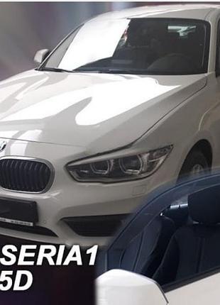 Дефлектори вікон вітровики bmw 1 f20 5d 11-19 вставні 4шт heko бмв 1