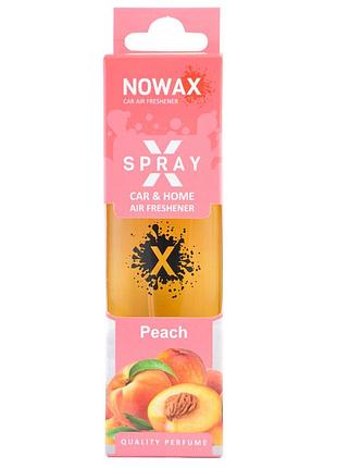 Ароматизатор nowax x spray peach в коробке