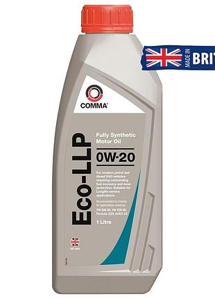 Моторное масло comma eco-llp 0w-20 1л