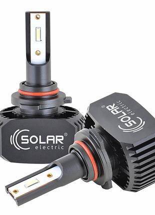 Світлодіодні led автолампи solar hb3 (9005) 5000lm csp1860 40w 6000k 12-24v компл