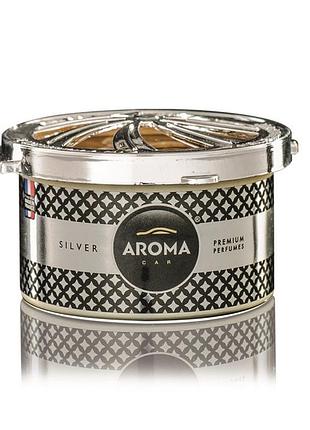 Ароматизатор aroma car prestige organic silver