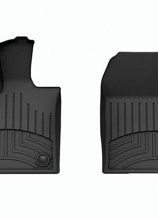 Автомобільні килимки поліки в салон weathertech на subaru solterra 23- 2-й ряд чорні субару солтерра