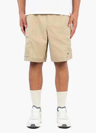 Оригінал шорти nike sportswear style essentials woven utility short beige dm6690-250 оригинал найк бежеві s