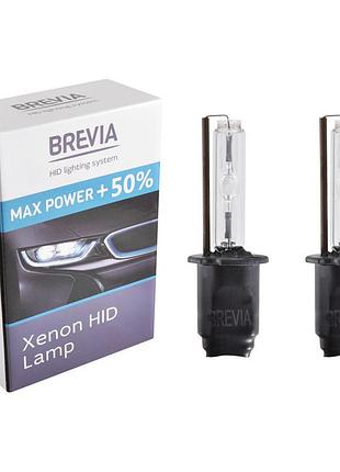 Лампи ксенон brevia h3 5500k 35вт +50% 85v pk22s ket пара