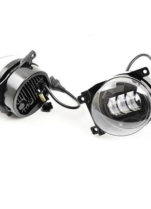 Противотуманные фары птф туманки led leader на toyota land cruiser 200 45w 07- тойота ленд крузер 200