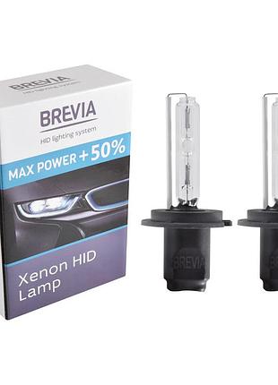 Лампи ксенон brevia h7 6000k 35вт +50% 85v px26d ket пара
